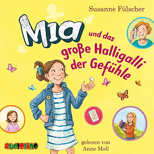 Mia und das große Halligalli der Gefühle (14): CD Standard Audio Format, Lesung von Audiolino